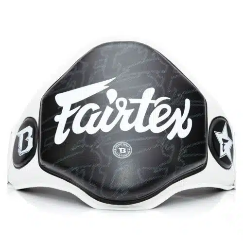 fairtex belly protector black white