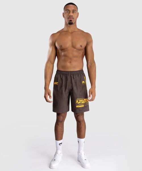UFC Fusion by Venum Fight Week Performance Shorts voor Heren - Earthen Brown