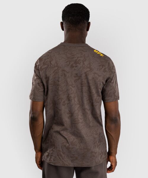 UFC Fusion by Venum Fight Week Korte Mouwen T-shirt voor Heren - Earthen Brown