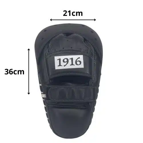1916 Fight Gear Speed Mitts Pads Ultimate Black (1)
