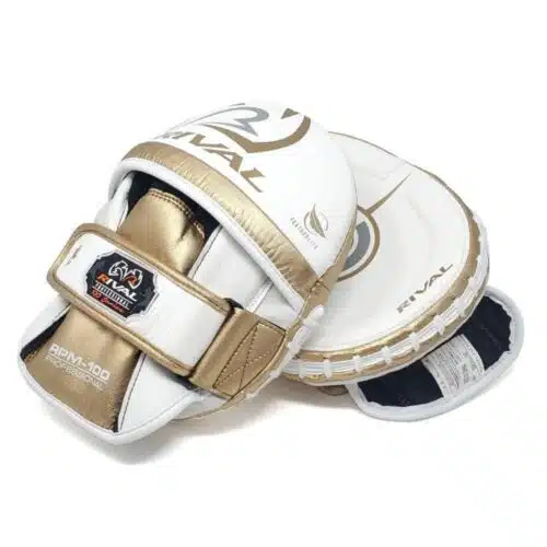 rival handpads rpm100 wit/goud