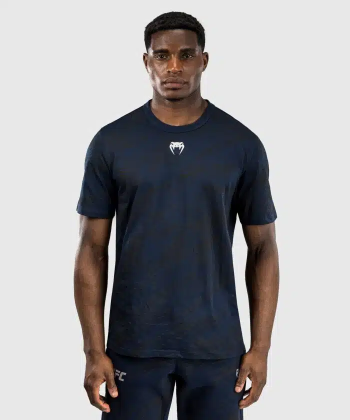 UFC Fusion by Venum Fight Week Korte Mouwen T-shirt voor Heren - Oceaanblauw