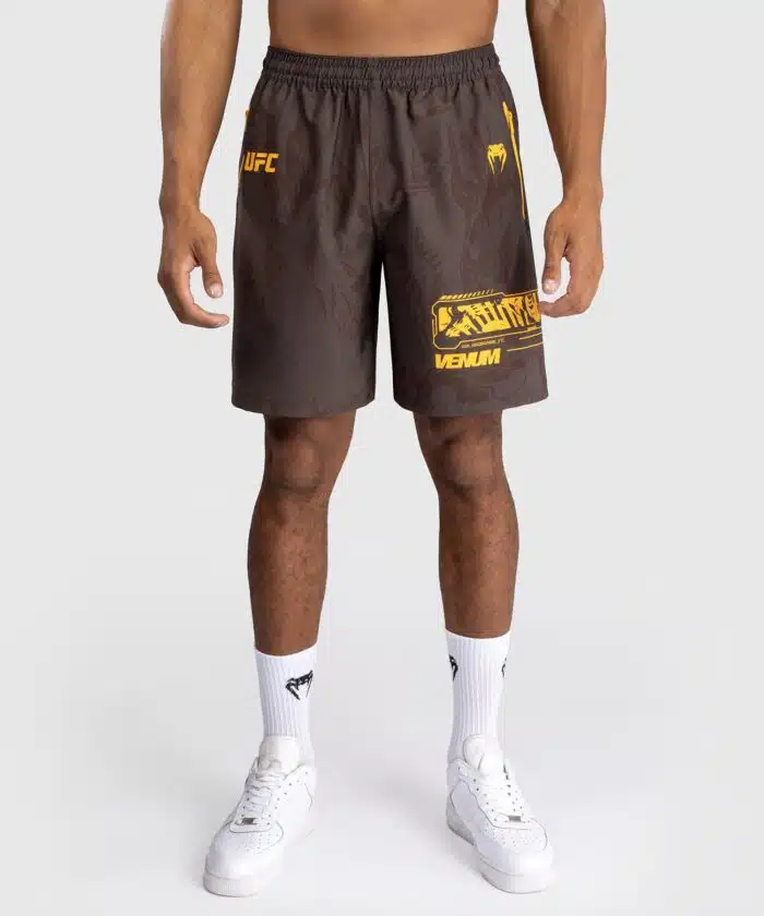 UFC Fusion by Venum Fight Week Performance Shorts voor Heren - Earthen Brown