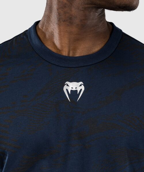UFC Fusion by Venum Fight Week Korte Mouwen T-shirt voor Heren - Oceaanblauw