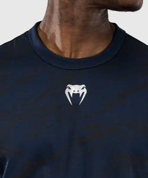 UFC Fusion by Venum Fight Week Korte Mouwen T-shirt voor Heren - Oceaanblauw