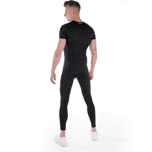 JoyaGear Compressie Rashguard Short Sleeve Zwart/Wit