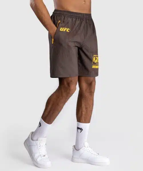UFC Fusion by Venum Fight Week Performance Shorts voor Heren - Earthen Brown