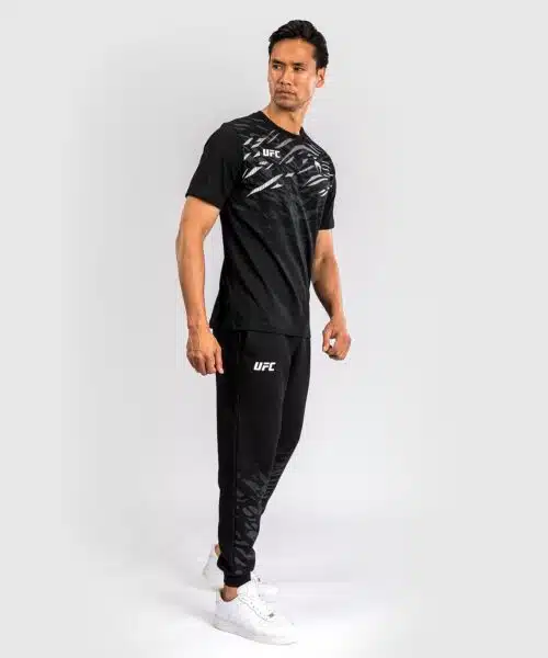 UFC Fusion by Venum Replica Korte Mouwen T-shirt voor Heren - Zwart