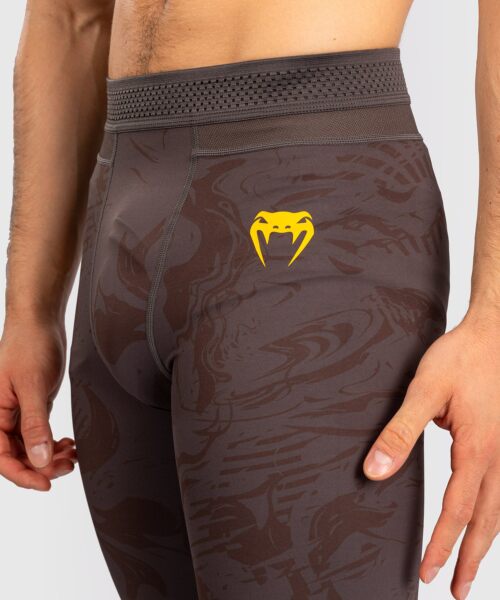 UFC Fusion by Venum Fight Week Performance Leggings voor Heren - Earthen Brown