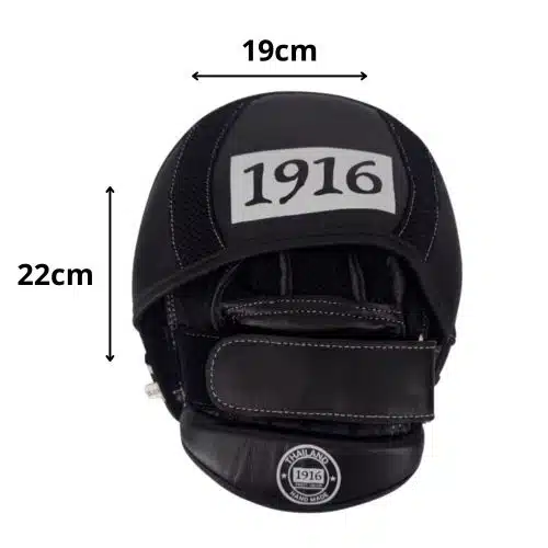 1916 Fight Gear Speed Mitts Pads Ultimate Black