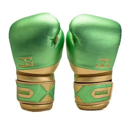 Joya Gear Bokshandschoenen Performance Velcro - Green/Gold