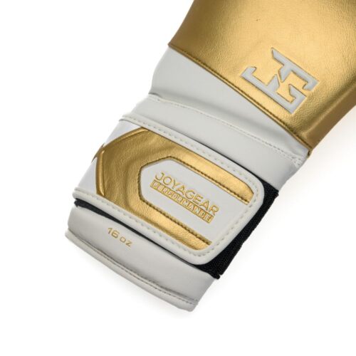 Joya Gear Bokshandschoenen Performance Velcro - White/Gold