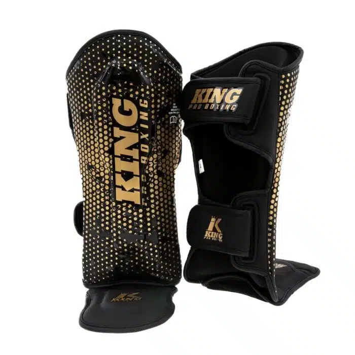 King Pro Boxing Kids Hexagon Scheenbeschermers Goud