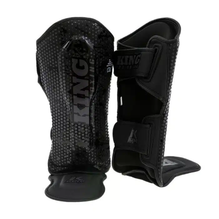 King Pro Boxing Kids Hexagon Scheenbeschermers zwart