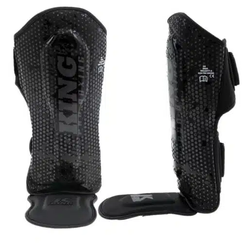 King Pro Boxing Kids Hexagon Scheenbeschermers zwart