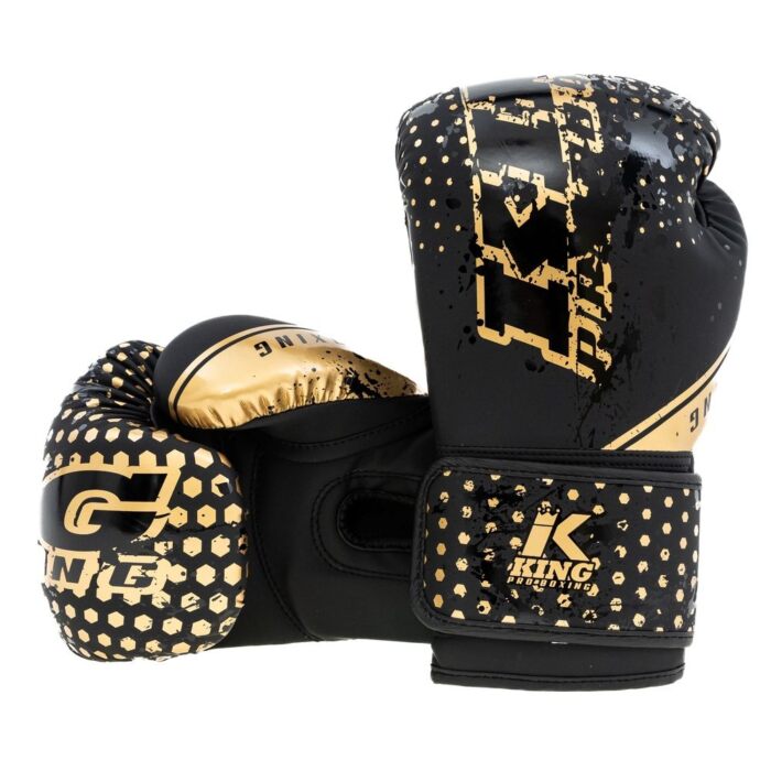 King Pro Boxing Kickboks Set Kids Hexagon Goud ⋆ OLB Sports