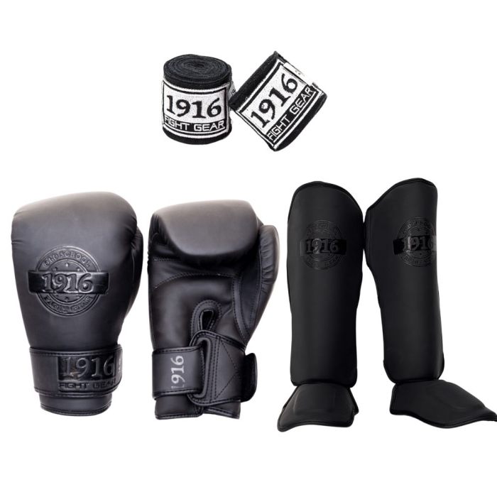 1916 Fight Gear Kickboks Set Legend Pu Special Black