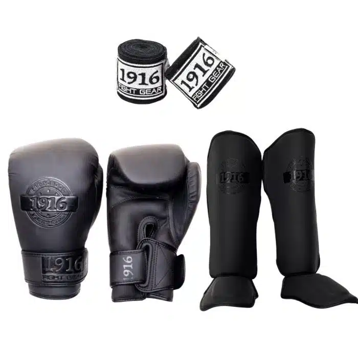 1916 Fight Gear Kickboks Set Legend Pu Special Black
