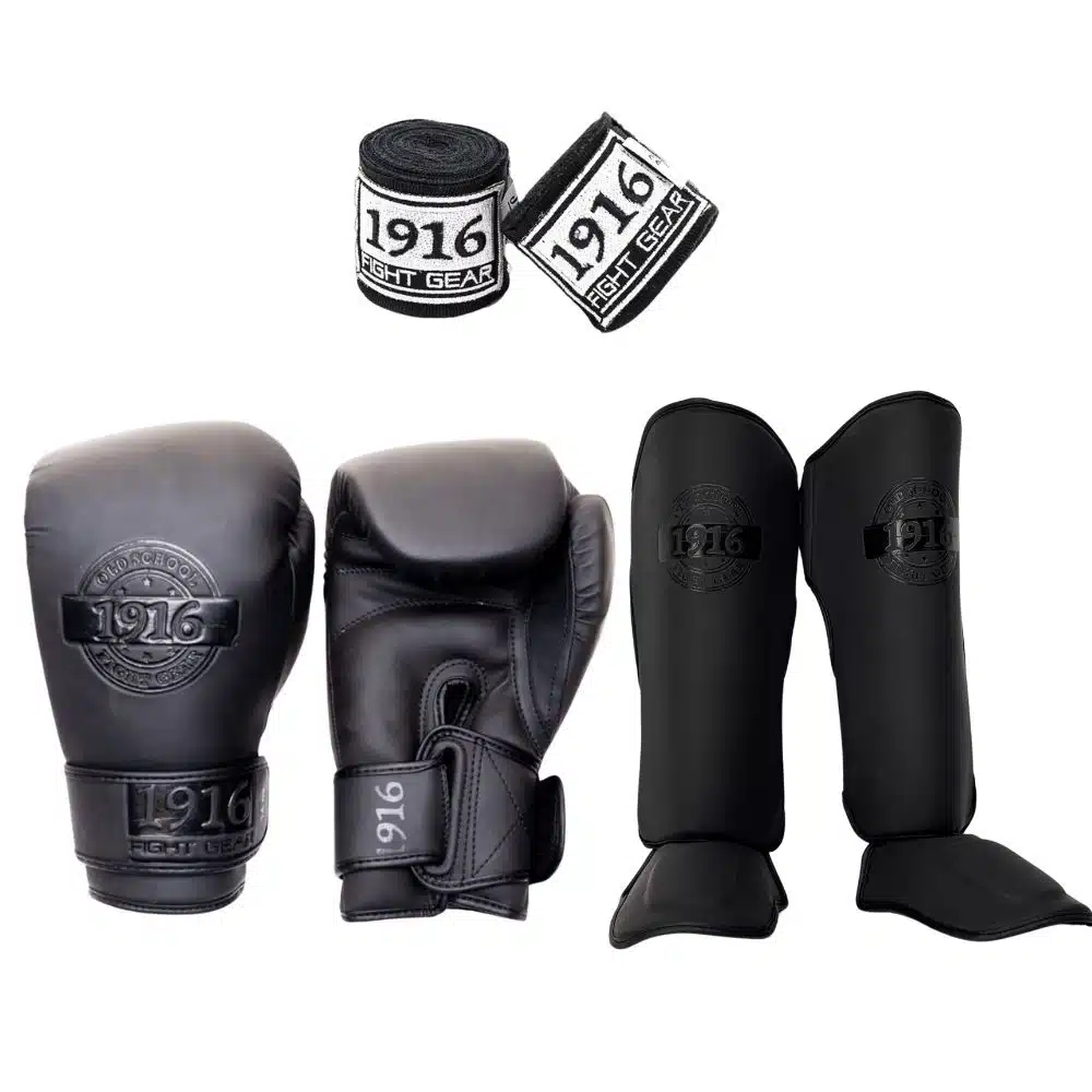 1916 Fight Gear Kickboks Set Legend Pu Special Black