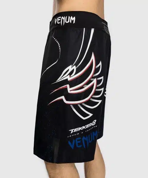 Venum X Tekken 8 Fightshort Jin Kazama Black/White
