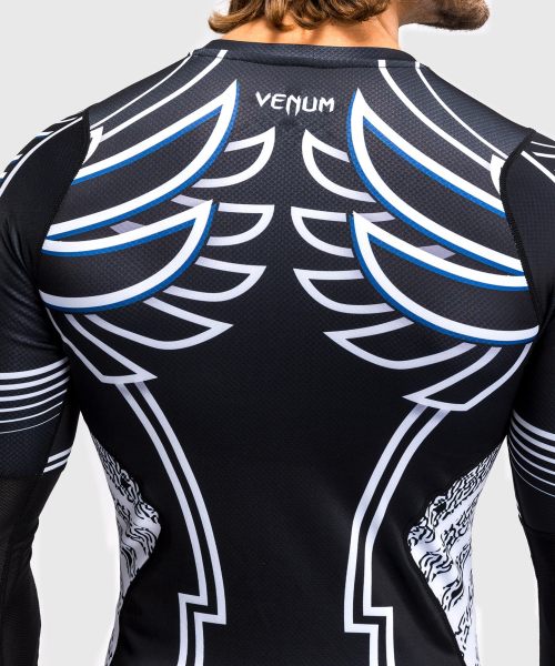 Venum X Tekken 8 Rashguard Long Sleeve Jin Kazama Black/Blue