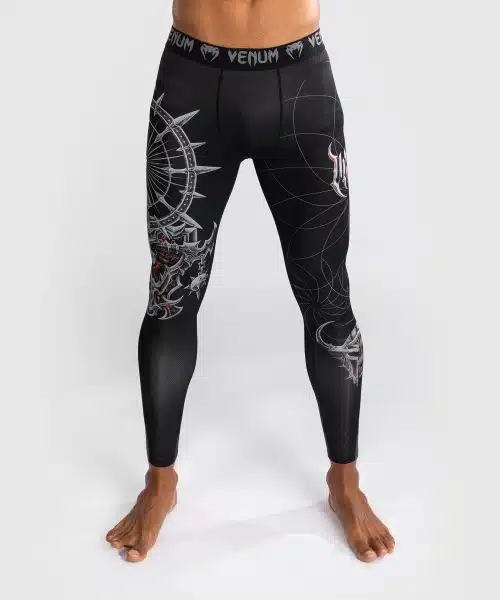 Venum Spats Gladiator 5.0 Black/Silver