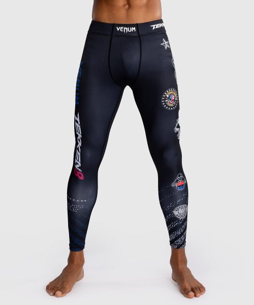 Venum X Tekken 8 Spats Paul Phoenix Black/Blue