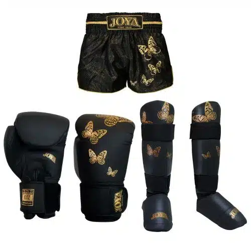 Joya kickboks set butterfly goud