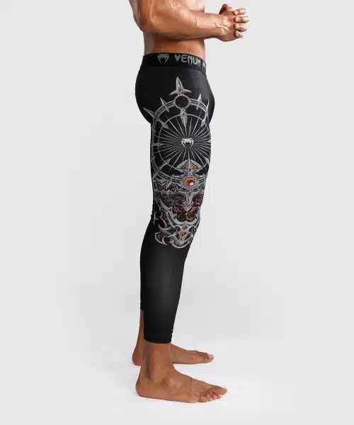 Venum Spats Gladiator 5.0 Black/Silver