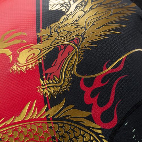 Venum X Tekken 8 Rashguard Long Sleeve Marshall Law Black/Red