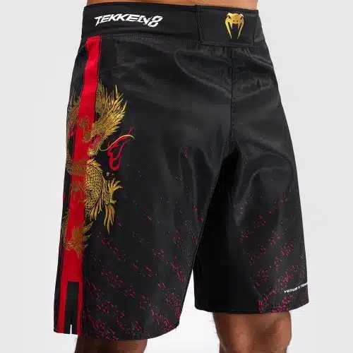 Venum X Tekken 8 Fightshort Marshall Law Black/Red