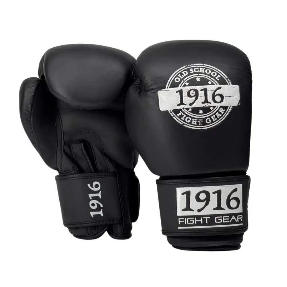 1916 fight gear bokshandschoenen hybrid 2.0 zwart/wit
