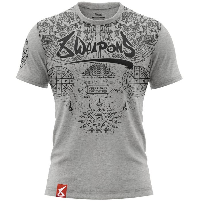 8weapons T-Shirt Yantra Grey