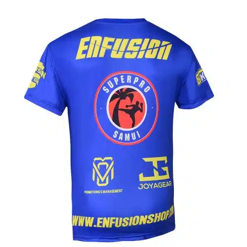 Enfusion T-shirt Blue/Yellow