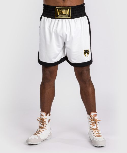 Venum Boksbroek Classic white/black