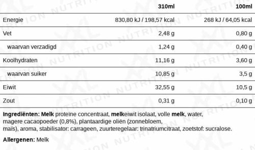 N'Joy Protein Drink - 310ml - Chocolade