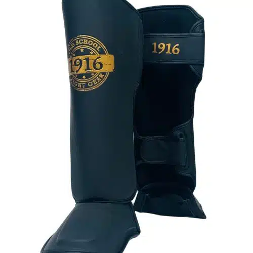 1916 fight gear scheenbeschermers legend advanced black/gold