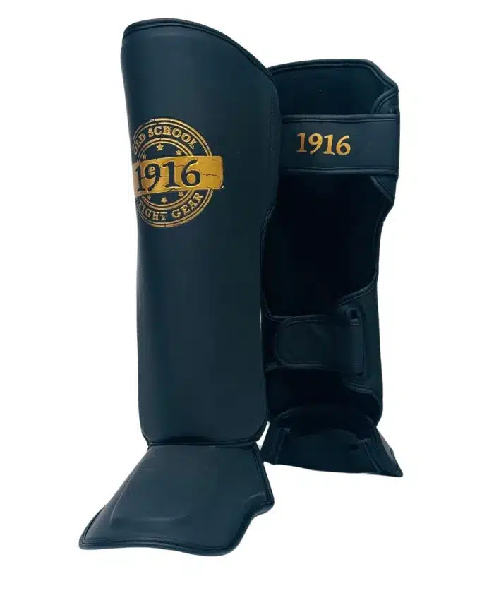 1916 fight gear scheenbeschermers legend advanced black/gold