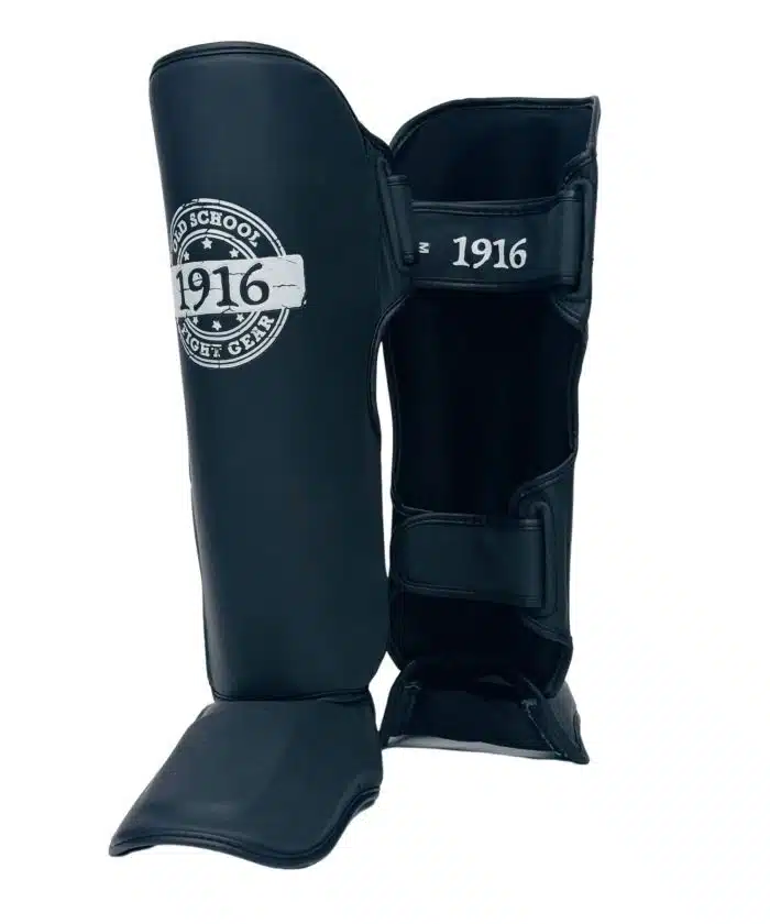1916 fight gear scheenbeschermers legend advanced black/white