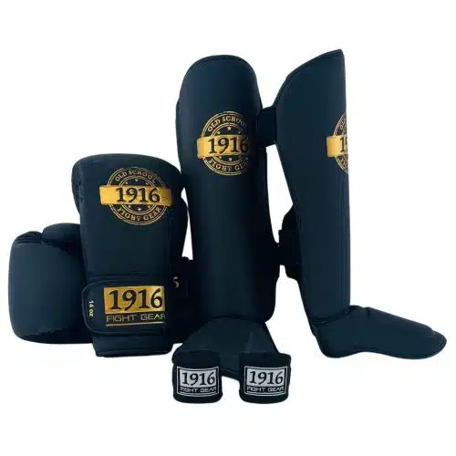 1916 Fight Gear Kickboks Set Legend Advanced BlackGold