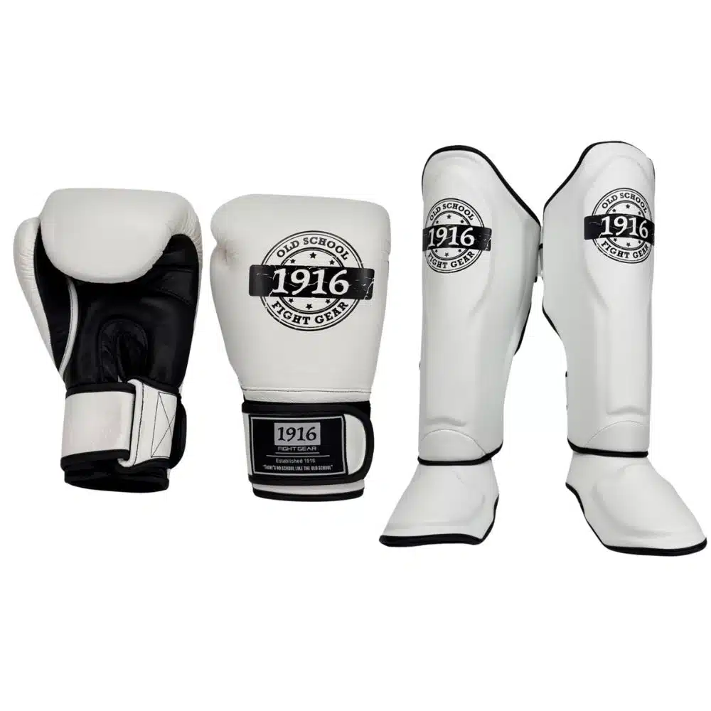1916 Fight Gear kickboks set ultimate white