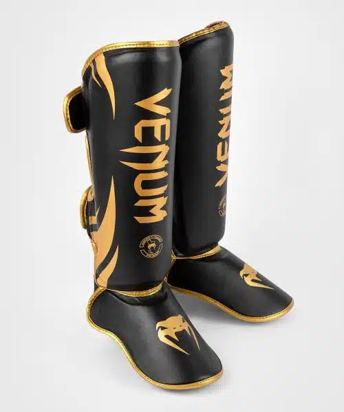 Venum Scheenbeschermers Challenger Black/Gold