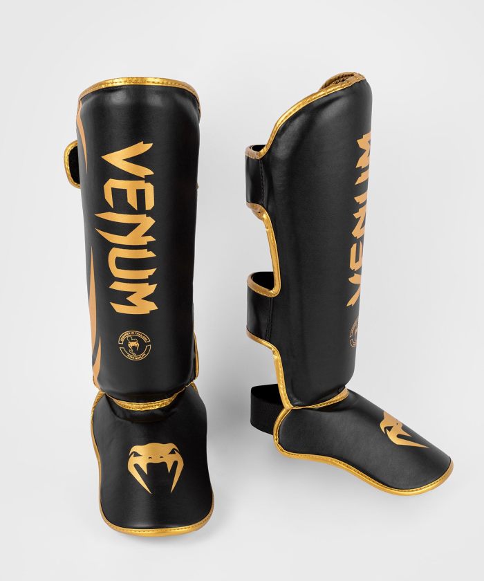Venum Scheenbeschermers Challenger Black/Gold