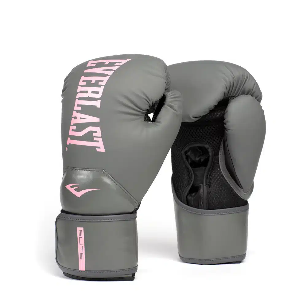 Everlast bokshandschoenen elite 2 grey/pink
