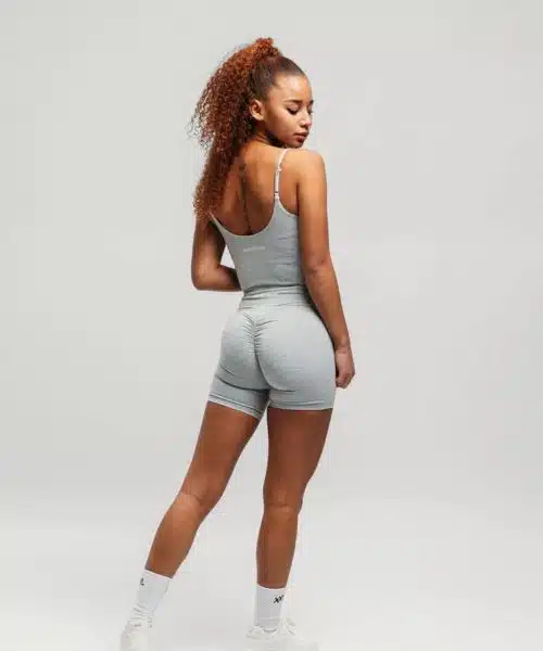 xxl nutrition pulse short pro marl grey
