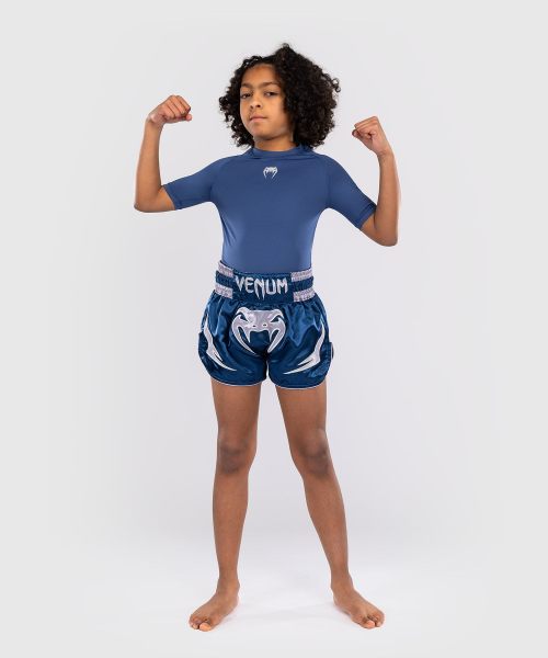 Venum Kickboksbroek Kids Inferno Royal Blue