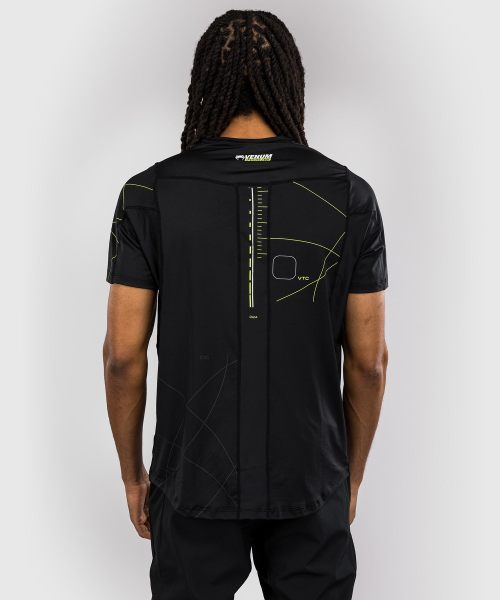 Venum Training Camp 4.0 Dry-Tech T-shirt - Zwart/Neon Groen