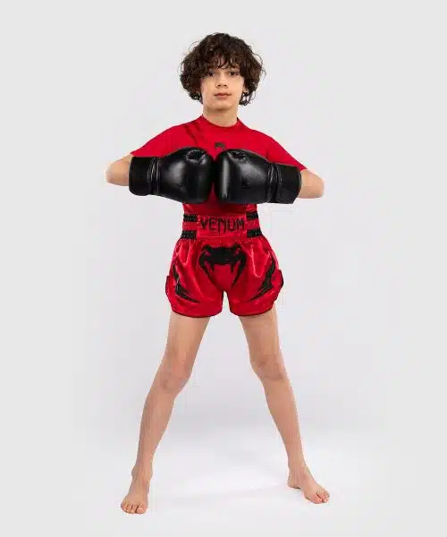 Venum Kickboksbroek Kids Inferno Cherry Red