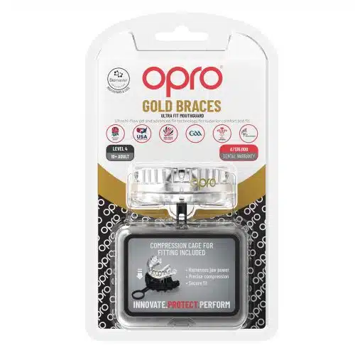 Opro Gebitsbeschermer Beugel Gold Ultra Fit Transparant