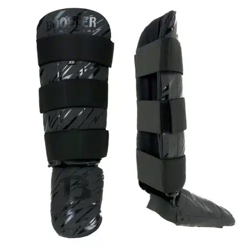 Booster Scheenbeschermers Combat Serie Kids Zwart